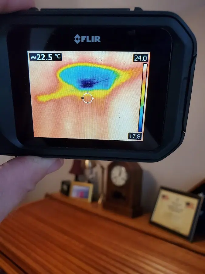 Thermal imaging inspection for water damage in Fort Wayne