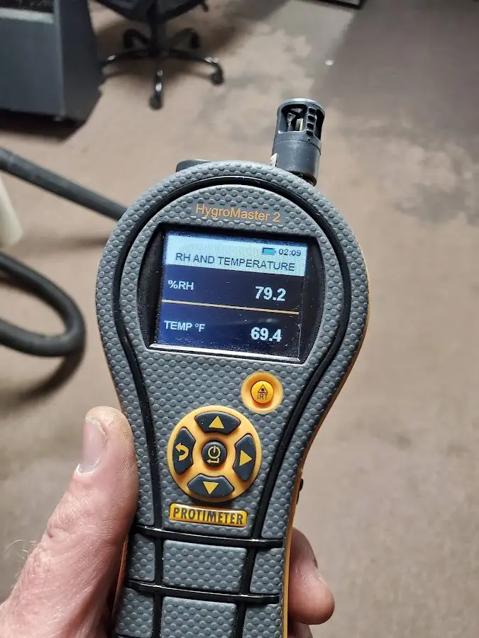 Moisture meter humidity assessment for Mold Remediation & Removal in Fort Wayne